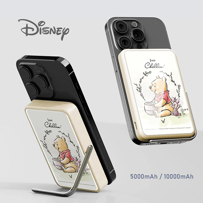 Disney迪士尼 側支架無線充行動電源 10000mAh