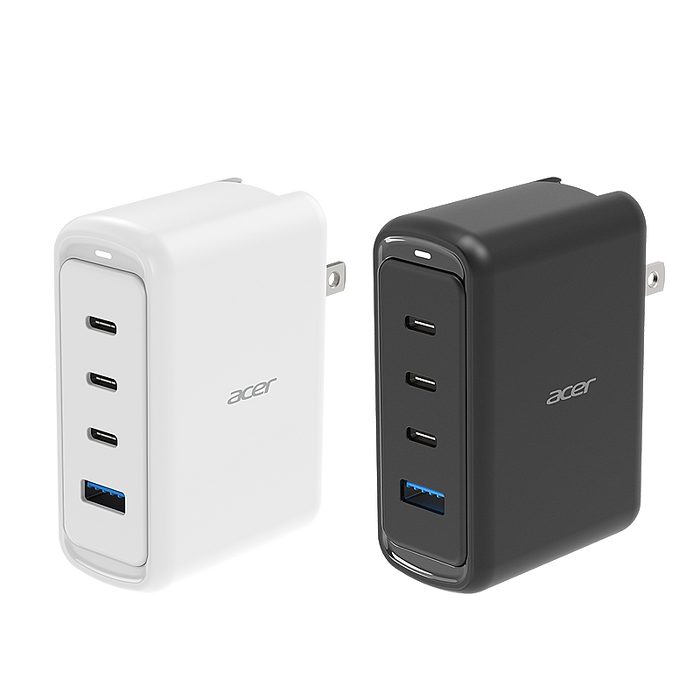 Acer 100W 氮化鎵GaN 四孔電源供應器 3C1A (內附快充線)
