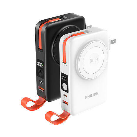 Philips飛利浦 22.5W 伸縮線多合一行動電源 10000mAh (DLP4352C)