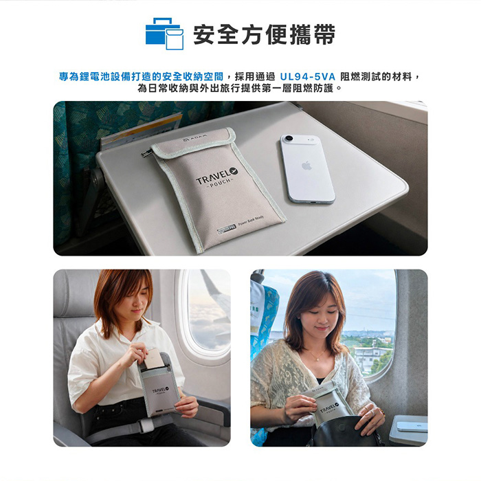 亞果元素 VIONTA PB1 行動電源防爆袋