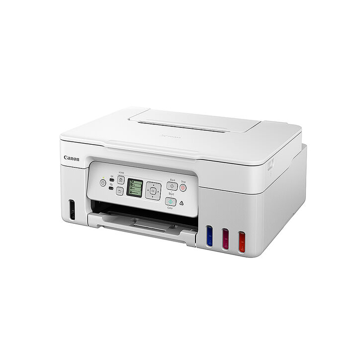 Canon PIXMA G3770原廠大供墨複合機(白色)