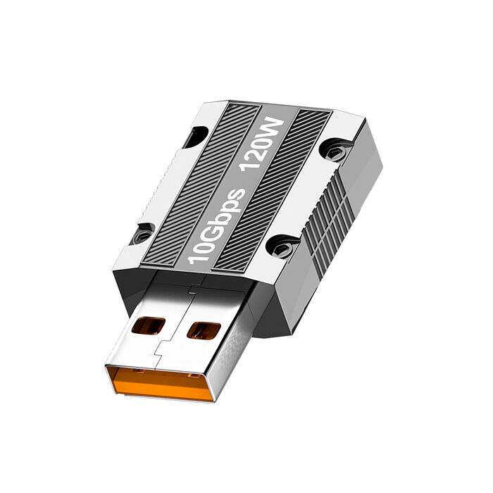 Kamera USB-A公轉Type-C母 轉接頭-USB3 10Gbps/120W/20V/6A