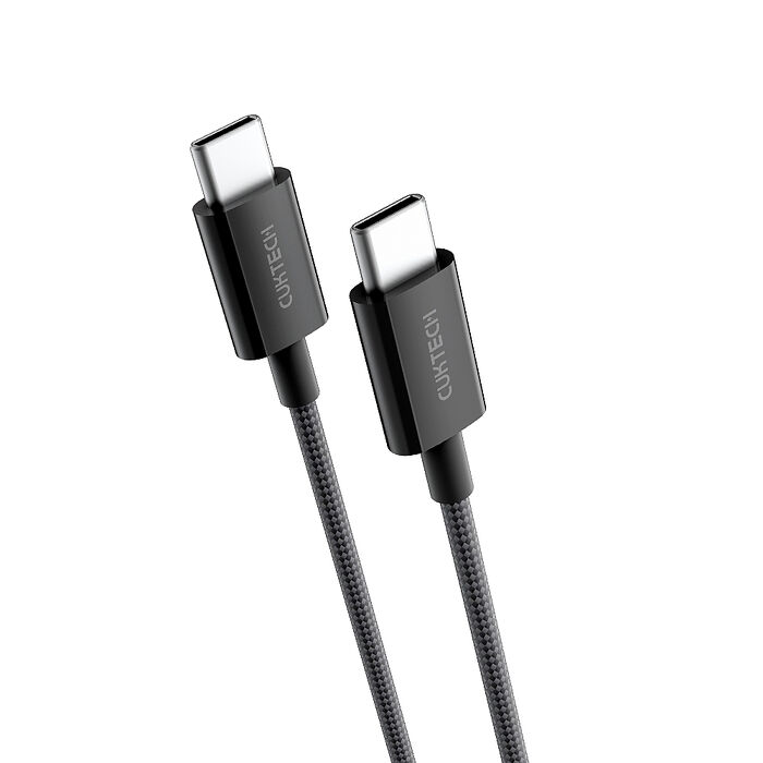 CUKTECH 酷態科 3A 60W Type-C轉Type-C 編織數據線 CTC315P (3入組)