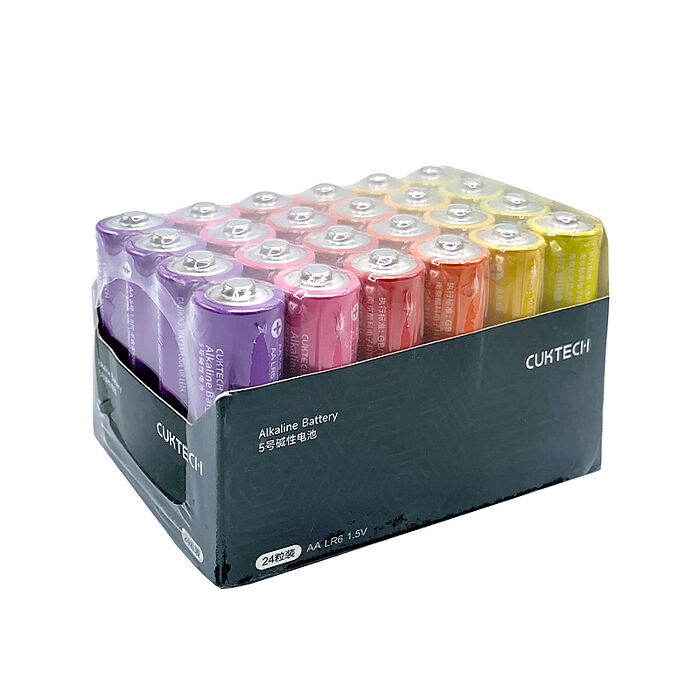 CUKTECH 酷態科 鹼性電池 3號電池 AA電池 24入x2組 (48入) B08