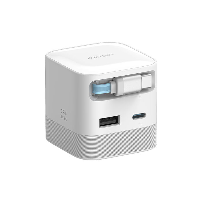 CUKTECH 酷態科 67W 氮化鎵 伸縮線充電器 AD653W-US CP6