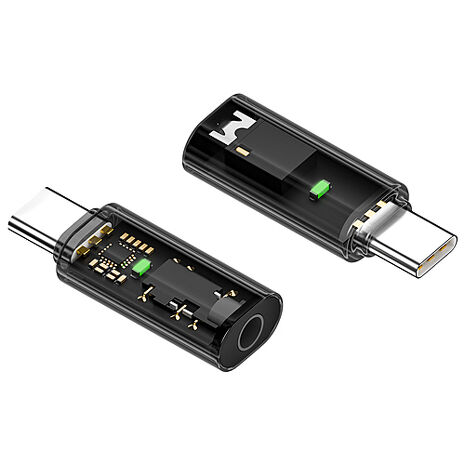 2入組 3.5mm母轉Type-C公 耳機轉接頭