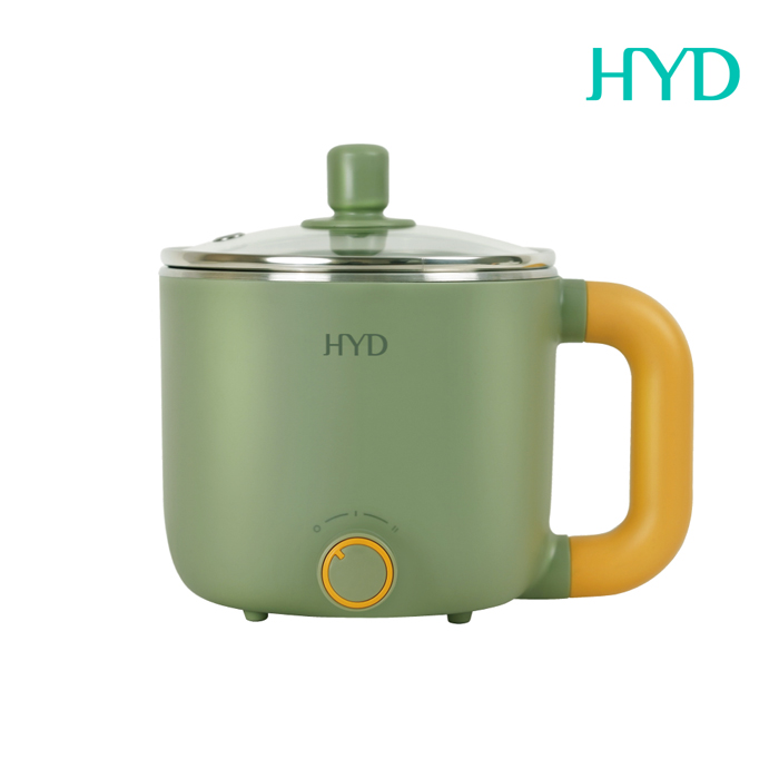 HYD 小食鍋-輕食尚料理快煮鍋(附蒸蛋架) D-522 (白/綠/粉)