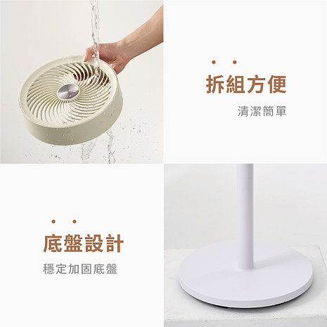 HYD 小清風10吋智能語音3D雙頭DC聲控循環扇D-69風扇(聲控/遙控/觸控)