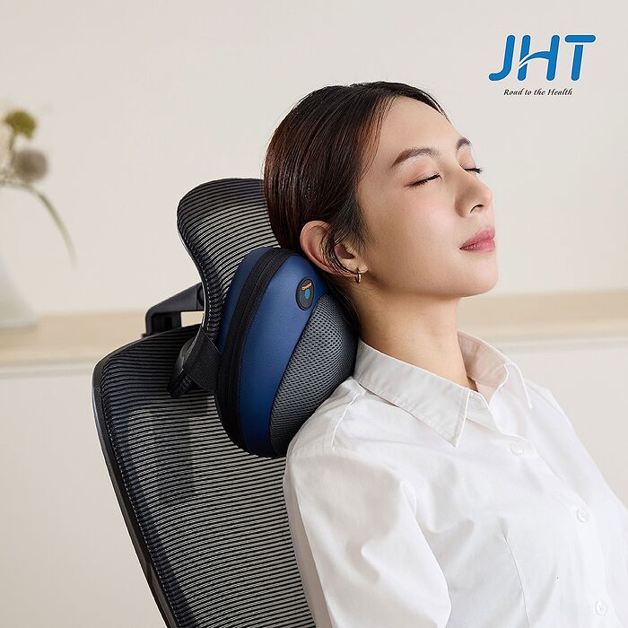 JHT 3D多功能溫感按摩枕 K-1581