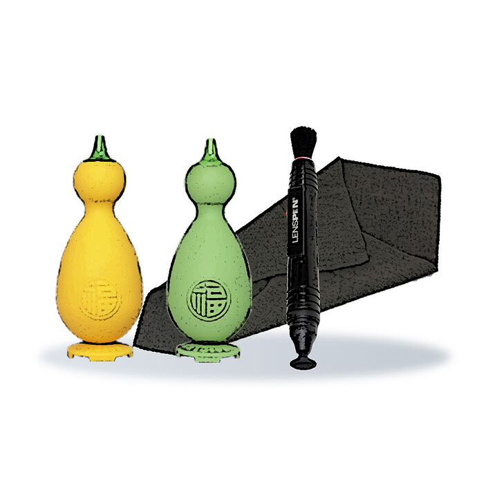Recsur 清潔組合三之型(小葫蘆+LP-1+拭鏡布)