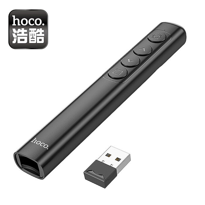 hoco. 浩酷 GM200 靈動系列PPT翻頁筆 黑色