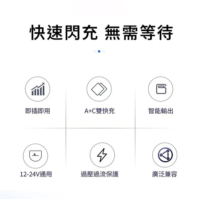 Wephone PD60W車用充電器