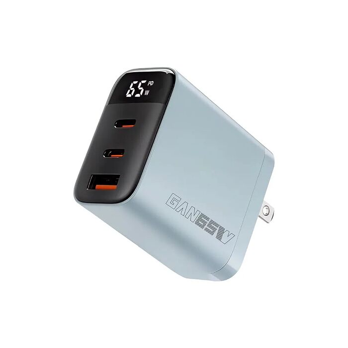 Wephone 65W氮化鎵三孔快速充電器