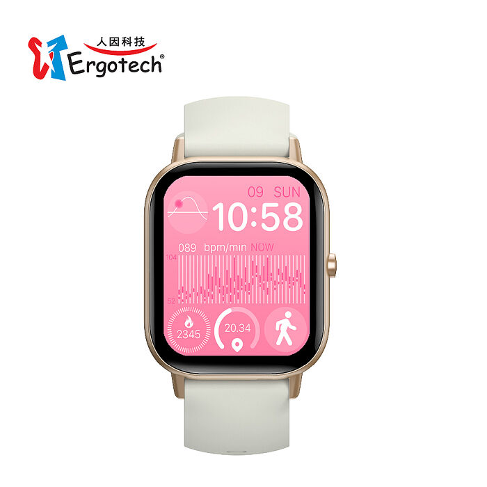 Ergotech人因  SW216 2.01吋衡動智慧腕錶