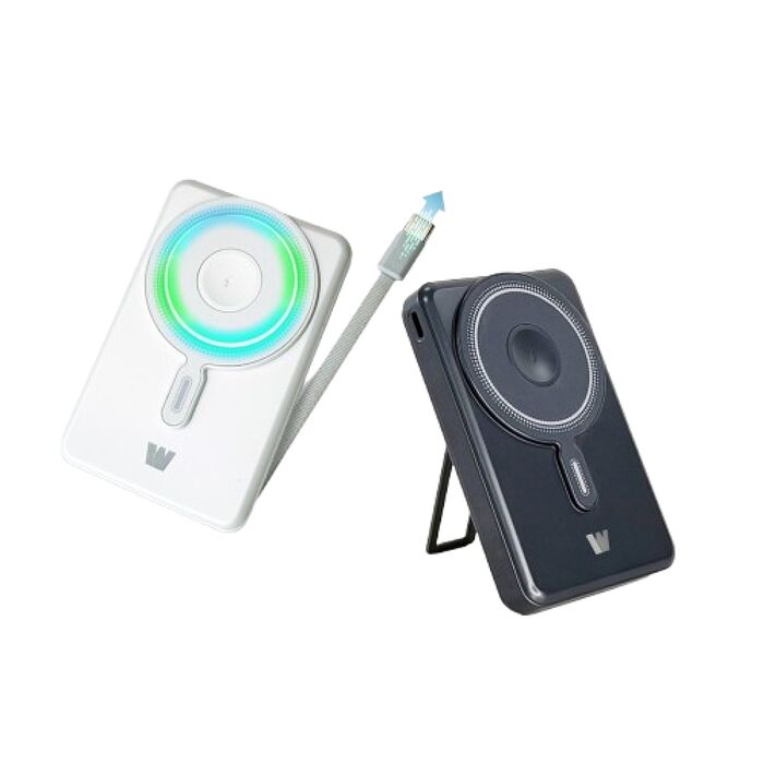 Wephone  5000mAh 22.5W 五合一磁吸無線多功能行動電源(手機/手錶/耳機)