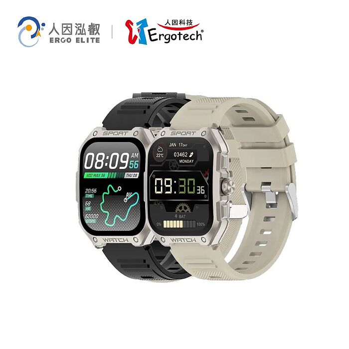 ERGOLINK 人因 SW322 綺跡 Ai GPS 智慧通話腕錶