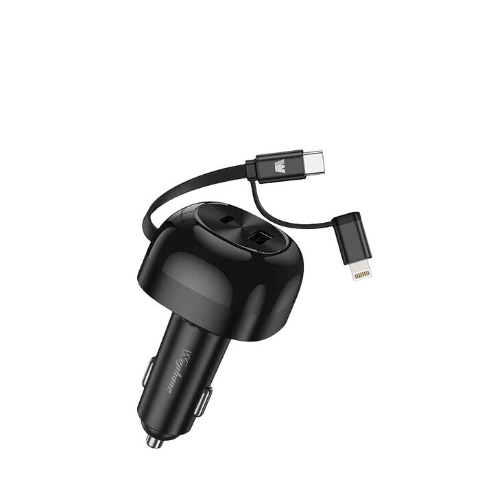 Wephone 60W四合一車用充電器 WD03-AECS01