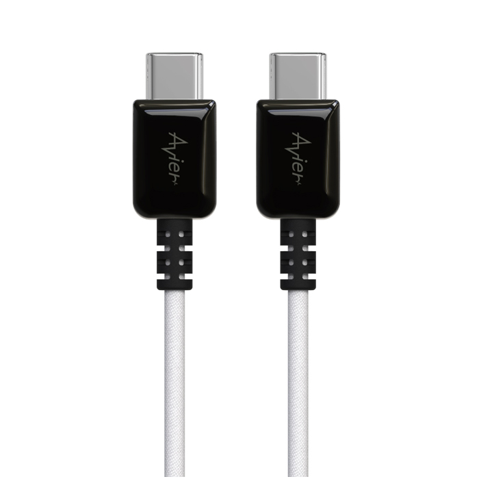 Avier One Step Ocean Refine USB 充電傳輸線 - USB-C to C 1.2M/AVOUCC12BK