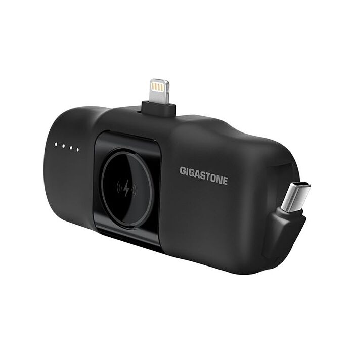 GIGASTONE Lightning直插式口袋磁吸行動電源 5000mAh 2色任選
