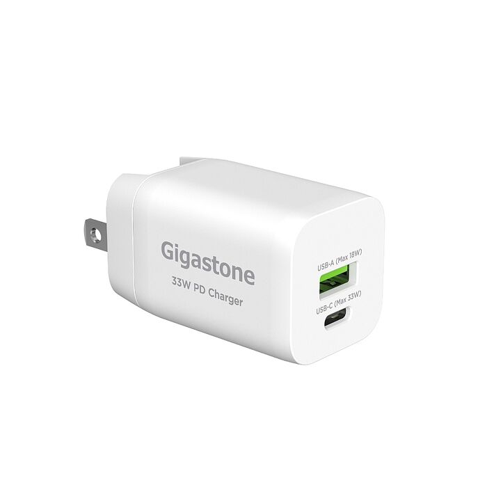 Gigastone  33W Type-C PD 雙孔急速快充頭