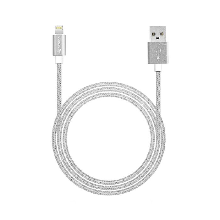Gigastone 鋁合金 Apple Lightning 編織充電傳輸線 150cm(3800S)