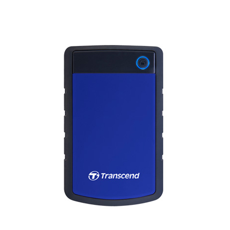 Transcend 創見 Storejet 25H3B 2TB 2.5吋 軍規級抗震外接硬碟《藍》TS2TSJ25H3B
