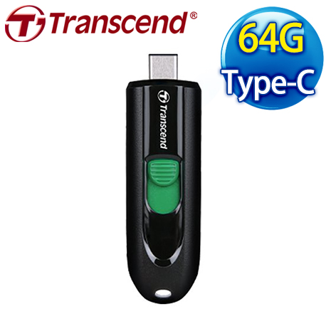 Transcend 創見 JetFlash 790C 64GB Type-C 隨身碟《黑》(TS64GJF790C)