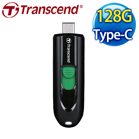 Transcend 創見 JetFlash 790C 128GB Type-C 隨身碟《黑》(TS128GJF790C)