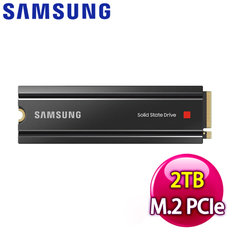 Samsung 三星 980 PRO with Heatsink 2TB PCIe 4.0 NVMe SSD 台灣代理商貨