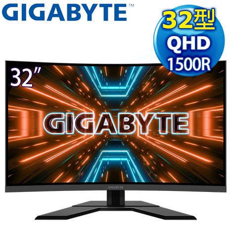 Gigabyte 技嘉 G32QC A 32型 2K 165Hz HDR400 曲面電競螢幕