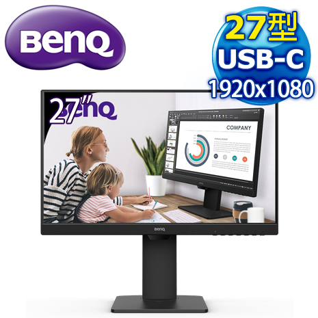 BenQ 明基 GW2785TC 27型 IPS USB-C 光智慧護眼螢幕