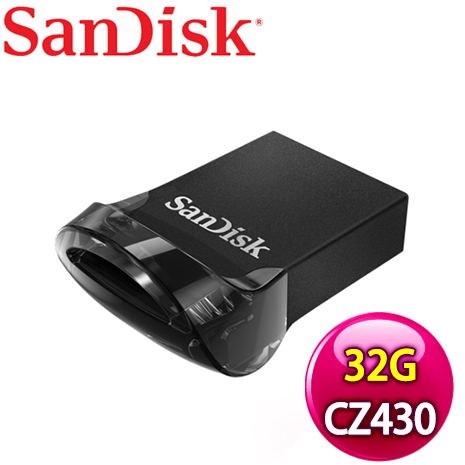 SanDisk CZ430 Ultra Fit 32G USB3.1 隨身碟