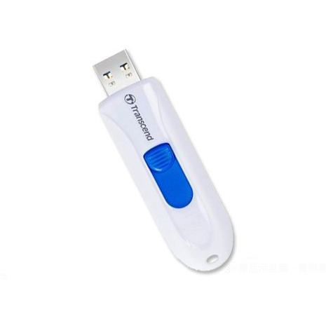 【限時免運】Transcend 創見 JetFlash790 128G USB3.1 隨身碟《白》