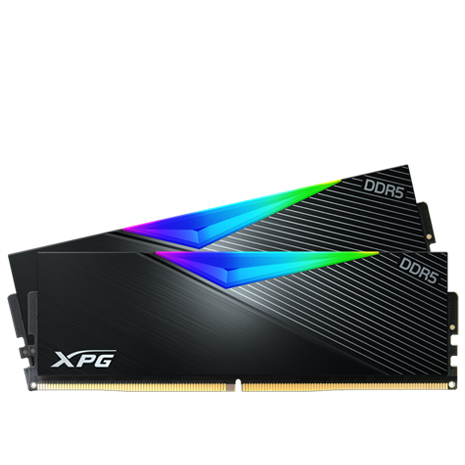 ADATA 威剛 XPG LANCER DDR5-6000 32G*2 RGB炫光電競記憶體(支援XMP3.0、EXPO)《黑》