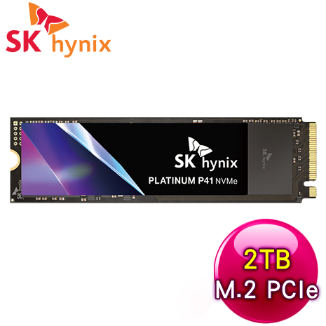 SK hynix 海力士 Platinum P41 2TB M.2 PCIe 4.0 NVMe SSD【五年保】