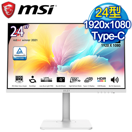 MSI 微星 Modern MD2412PW 24型螢幕