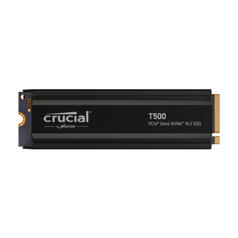 Micron 美光 Crucial T500 1TB M.2 PCIe 4.0 SSD固態硬碟(含散熱片)