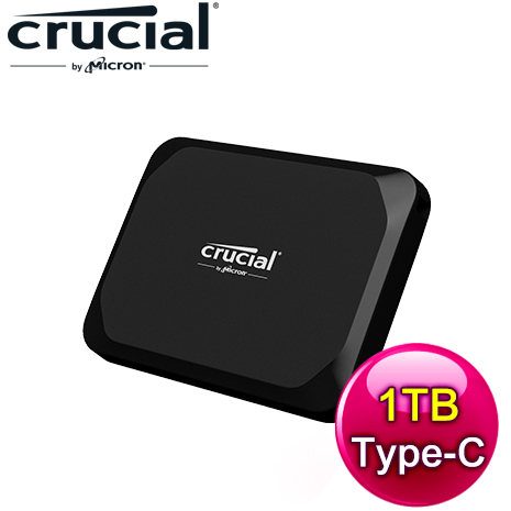 Micron 美光 Crucial X9 1TB U3.2 Type C外接式SSD