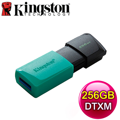 Kingston 金士頓 DataTraveler Exodia M 256GB USB3.2 隨身碟(DTXM/256GB)