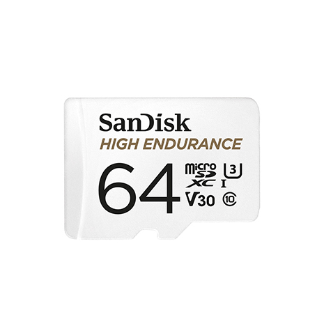 SanDisk High Endurance 64G MicroSDXC UHS-I(V30) 行車記錄監控記憶卡(100MB/s)
