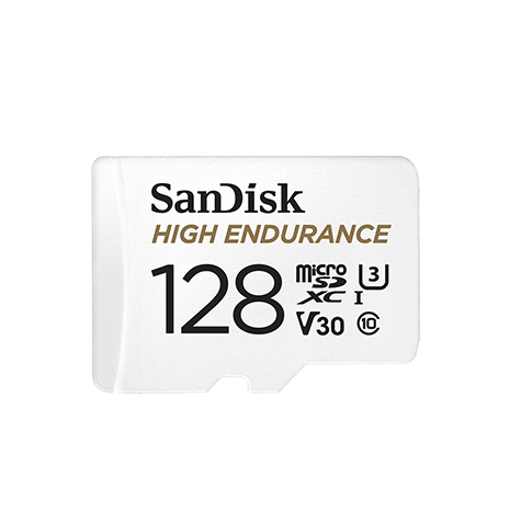 SanDisk High Endurance 128G MicroSDXC UHS-I(V30) 行車記錄監控記憶卡(100MB/s)