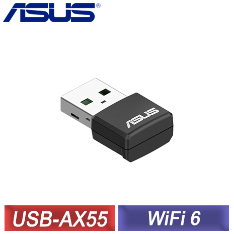 ASUS 華碩 USB-AX55 NANO 雙頻 AX1800 USB WIFI6 網路卡