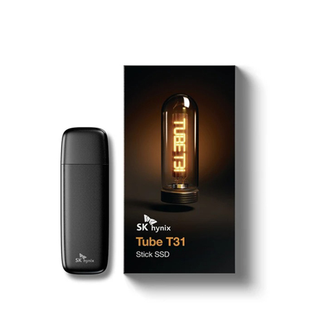 SK hynix 海力士 Tube T31 1TB USB 3.2 Gen2 高速外接式SSD【三年保】