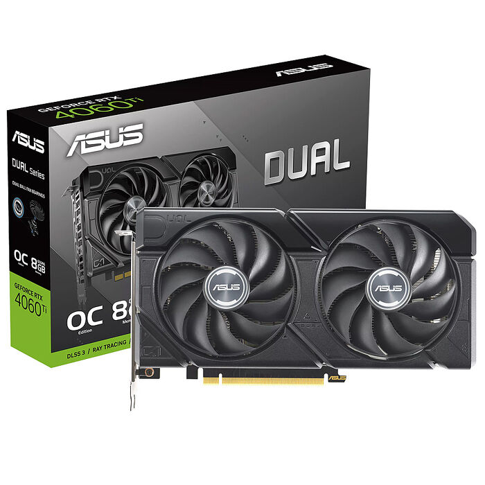 ASUS 華碩 DUAL-RTX4060TI-O8G-EVO 顯示卡