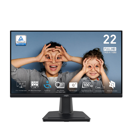 MSI 微星 PRO MP225 22型 100Hz IPS 商務螢幕