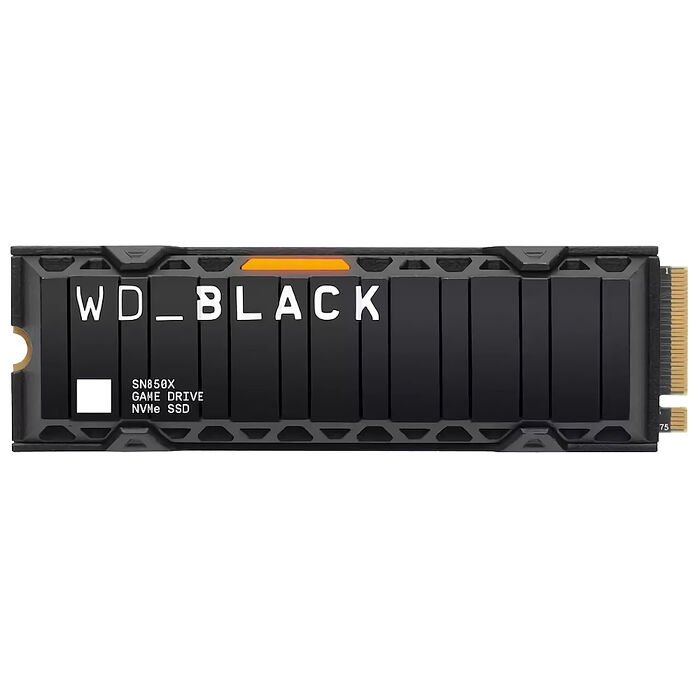 WD 威騰 黑標 SN850X 1TB M.2 NVMe PCIe SSD固態硬碟(附散熱片) WDS100T2XHE