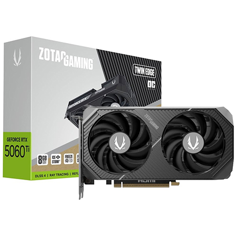 ZOTAC 索泰 RTX 5060 TI 8GB Twin Edge OC 顯示卡