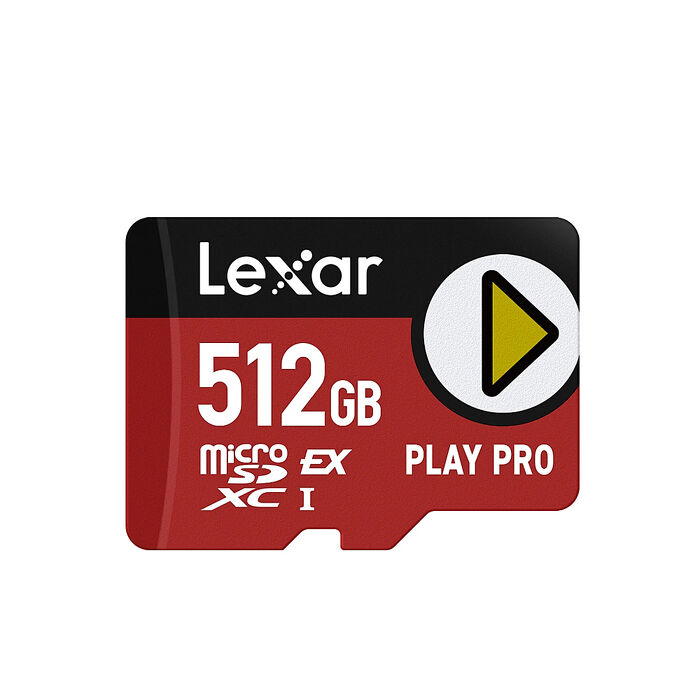 Lexar 雷克沙 PLAY PRO MicroSDXC Express 512G超高速記憶卡(Switch 2專用)