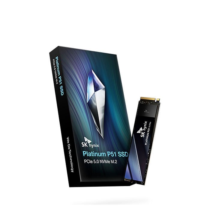 SK hynix 海力士 Platinum P51 2TB M.2 PCIE 5.0 SSD【五年保】