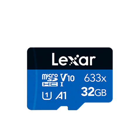 Lexar 雷克沙 633x microSDXC UHS-I A1 U3 32G 記憶卡(無轉卡/10年保)